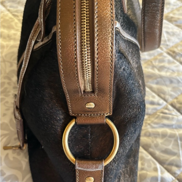 YSL Downtown Pony Hair Bag - Picture 15 of 16